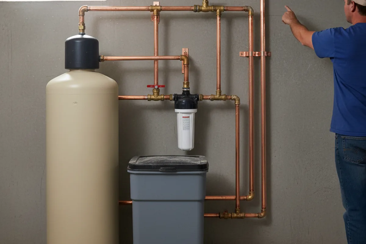 Whole-house water treatment system installed in Eau Claire